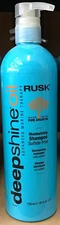 Rusk Deep Shine Oil Moisturizing Shampoo Sulfate-Free with Argan Oil / 25 fl oz