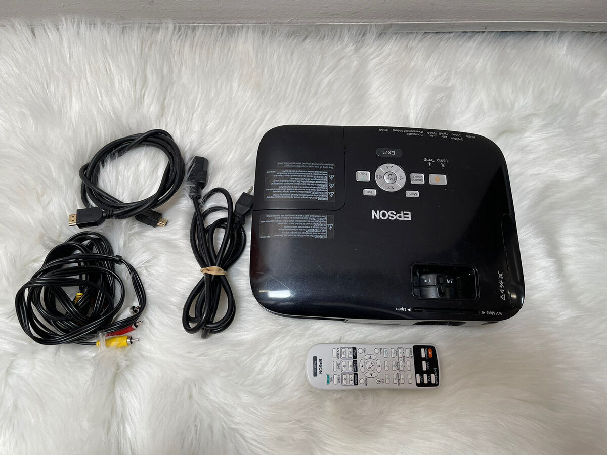 Epson EX71 LCD Projector model H310A | eBay Epson EX71 LCD Projector model H310A | eBay