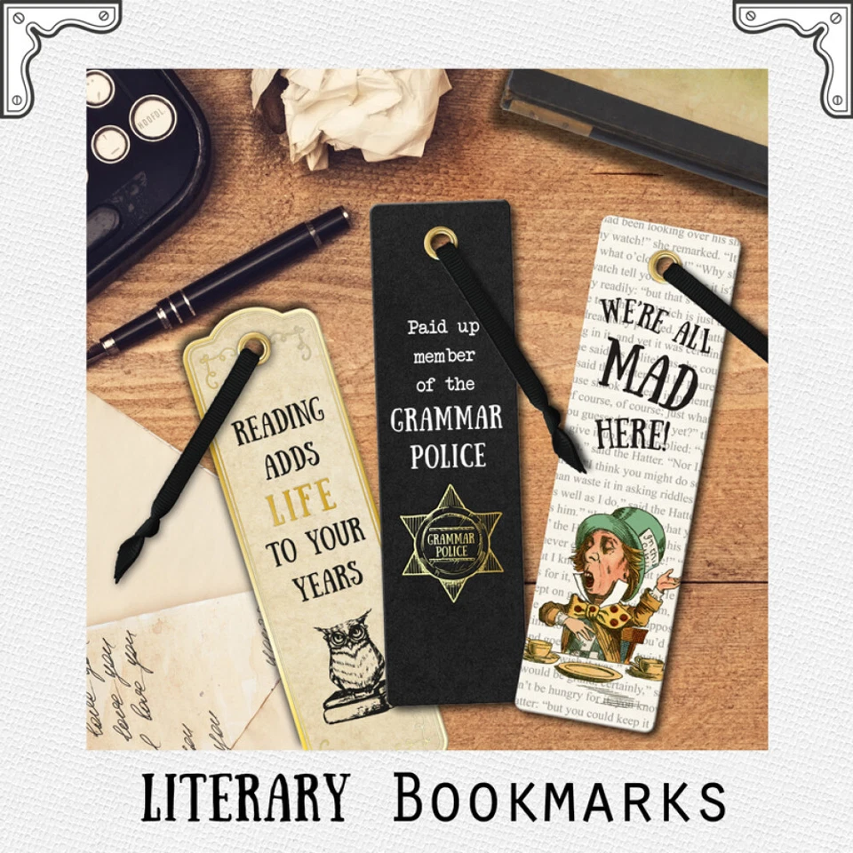 Bookmarks By If - Literary Collection.