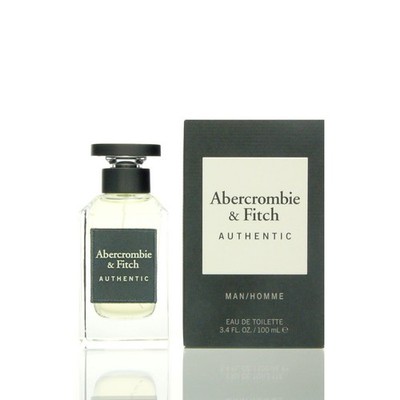 Abercrombie & Fitch Authentic Man Eau de Toilette 100ml EDT Spray Herren NEU OVP