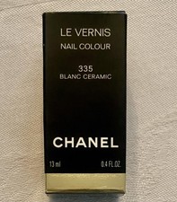Chanel Le Vernis Nail Colour 335 Blanc Ceramic New In Box Authentic Nail Polish