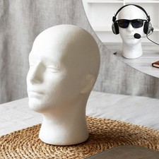 Foam Head Model 54cm Wig Display Stand Durable Realistic Size for Salon Store