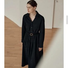 ZeroStreet ReZero Corduroy Shirt Dress Navy S Size