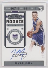 2019-20 Panini Contenders Rookie Ticket Kyle Guy #143 Auto s7f