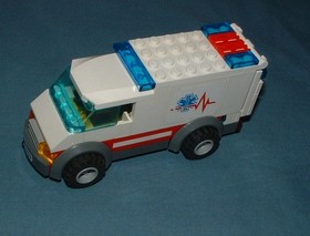 TOWN: CITY, HOSPITAL HELICOPTER RESCUE SET 4429 - LEGO - 2012 - USED