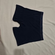 NWT VICTORIA'S SECRET XXL GRAY THICK LOGO BAND BOY BRIEF BOXER SHORTS PANTIES