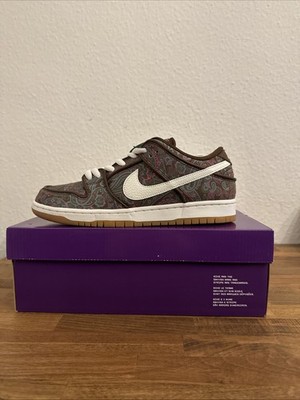 Nike SB Dunk Low Pro Paisley Brown Us10/44