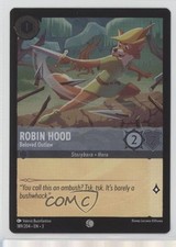 2023 Disney Lorcana - Into The Inklands 3 Foil Robin Hood Beloved Outlaw 189