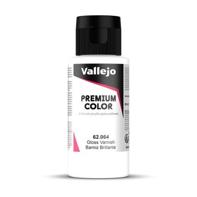 (99,17 /l) Vallejo Premium: Gloss Varnish  60ml 62.064 Airbrushfarbe