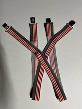 Fourth Of July Men  s Suspenders USA Flag Outfit