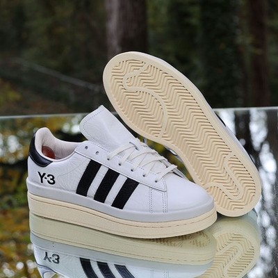 Adidas Y-3 Hicho White Black Men's Size 7.5 Custom GV9055 | eBay