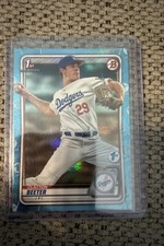 2020 Bowman Draft 1st Edition - Clayton Beeter #BD-30 Sky Blue Foil (RC)