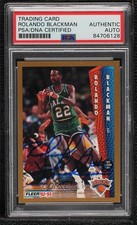 PSA/DNA 1992-93 Fleer Rolando Blackman #149 PSA/DNA Authentic Card & Auto 2k2
