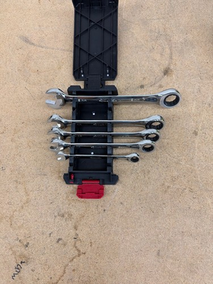 #ad Husky Ratcheting MM Combination Wrench Set 7 Piece MISSING 2 PIECES $19.99