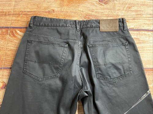 Polo Ralph Lauren Jeans Men's 32x34 Fine European Tailoring Black Trousers - Picture 15 of 19