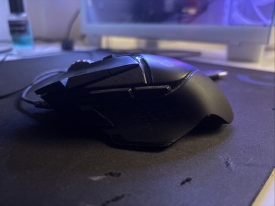 Logitech Gaming Maus G502, USB, Schwarz, Optisch, Kabelgebunden