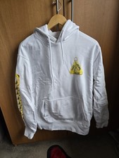 Mens Palace Hoodie White Gold Medium