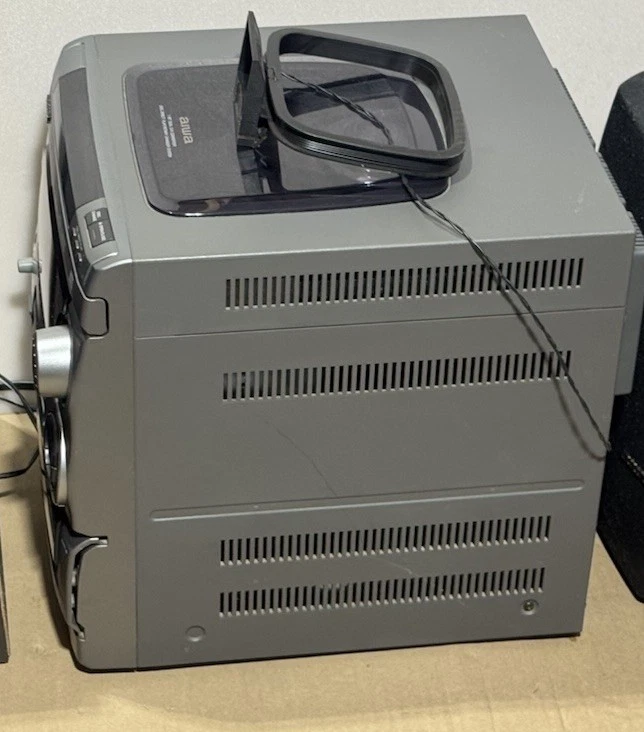 Aiwa CX-NA50 Hi-Fi Compact Stereo System 3CD DUAL Cassette Receiver READ - Image 4 of 4