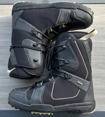 Salomon Echelon ThermicFit Snowboard Boots Mens 10 Black Quick Lace All Mountain