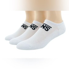 Vans kids Classic White Ankle Socks 3 pairs size 10-13.5