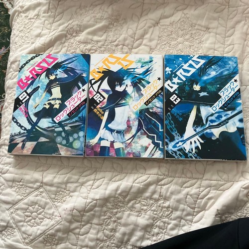 Manga Black Rock Shooter Innocent Soul Vol.1-3 Complete Set Japanese