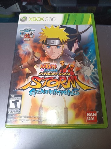 Naruto Shippuden Ultimate Ninja Storm Generations - Jeu Xbox 360 En Français, Très Bon état