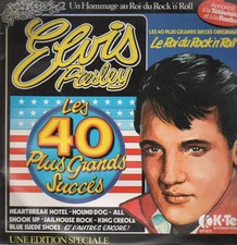 Elvis Presley Les 40 Grands Succes NEAR MINT K-Tel 2xVinyl LP