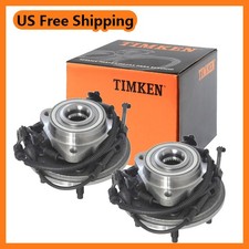 Timken Front Wheel Bearing Hub Pair Set For 2006-2010 Explorer Mountaineer Wabs