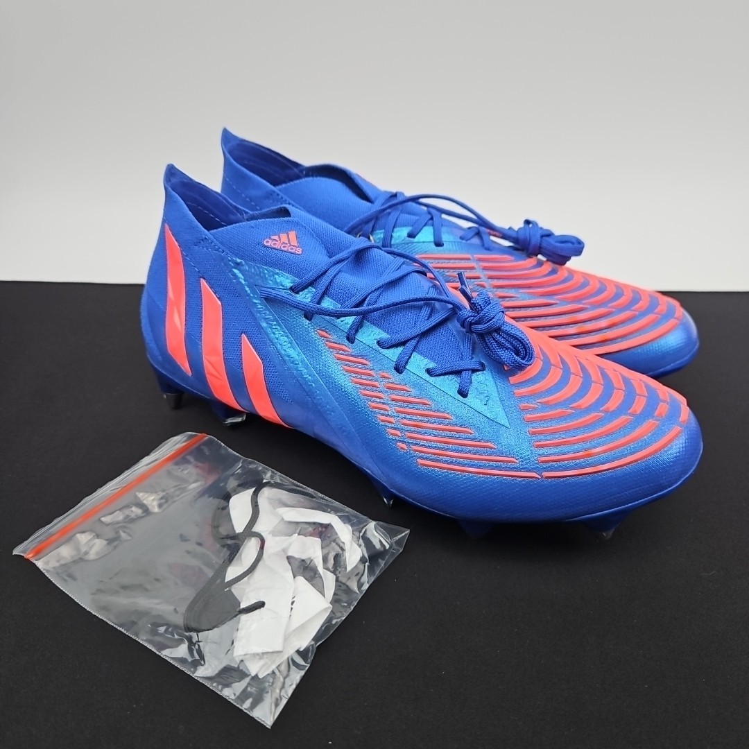 アディダスプレデターSG Adidas Predator Edge.1 SG Sapphire Pack Mens Size 9.5 Soccer