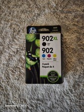 HP 902XL/902 T0A39AN Ink Cartridge Combo Pack BLACK CYAN MAGENTA YELLOW