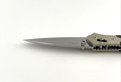 SOG CT-01 Facet Folding Knife VG-10 San Mai Carbon Fiber Handle Japan image 11