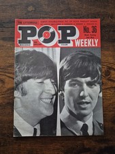 Pop Weekly Magazine The Beatles Second Series 02/05/1964 No. 36