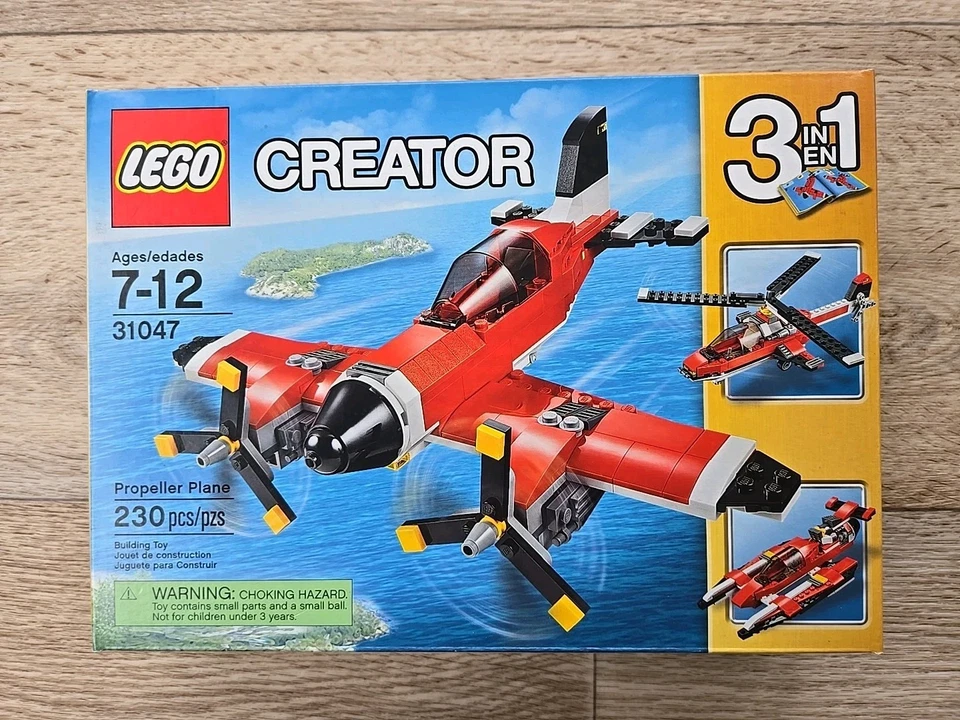 3 NEW LEGO Sets CREATOR 31047 Propeller Plane & 31049 Twin Spin Helicopter 30367 - Image 3 of 4