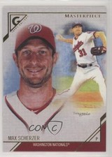 2017 Topps Gallery Masterpieces Max Scherzer #MP-5 0b3