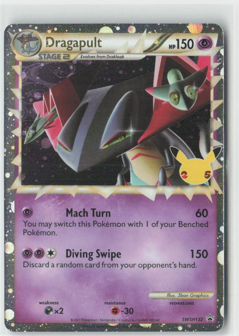 Dragapult SWSH132 SWSH: Sword & Shield Promo Cards for sale | eBay