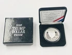 2016 Trump Dollar Proof 1 oz .999 Fine Silver Bullion Round w/ Box & COA