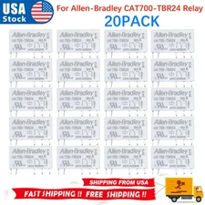 20Pcs 6A 250VAC 24VDC 5-Pins Replace For Allen-Bradley CAT 700-TBR24 Power Relay
