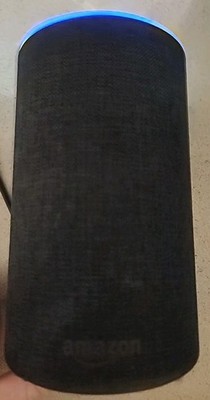 Amazon Echo (2nd Generation) Smart Assistant Speaker - Charcoal Fabric