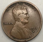 1915-S Lincoln Wheat Cent Fine Condition