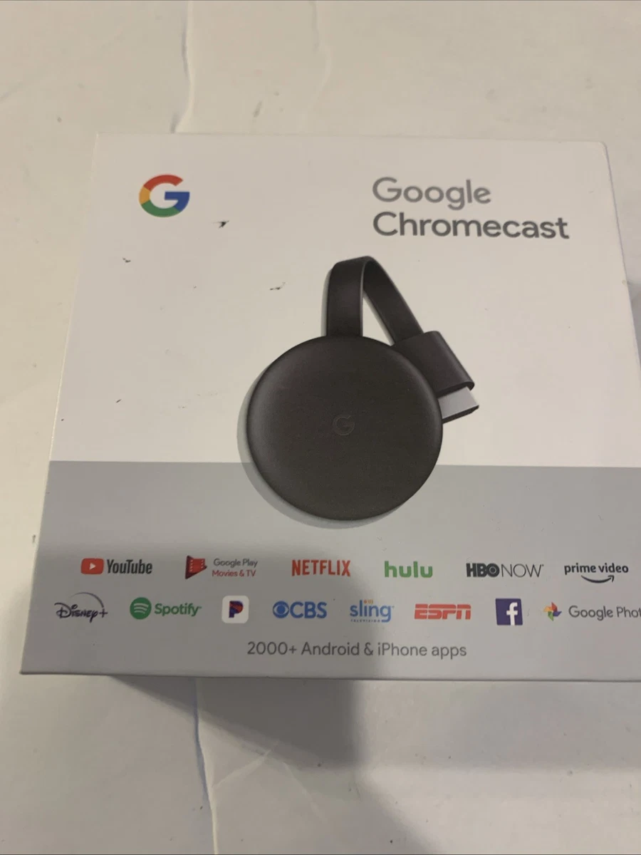 Google Chromecast (3rd Generation) HDMI HDMI Media Streamers for