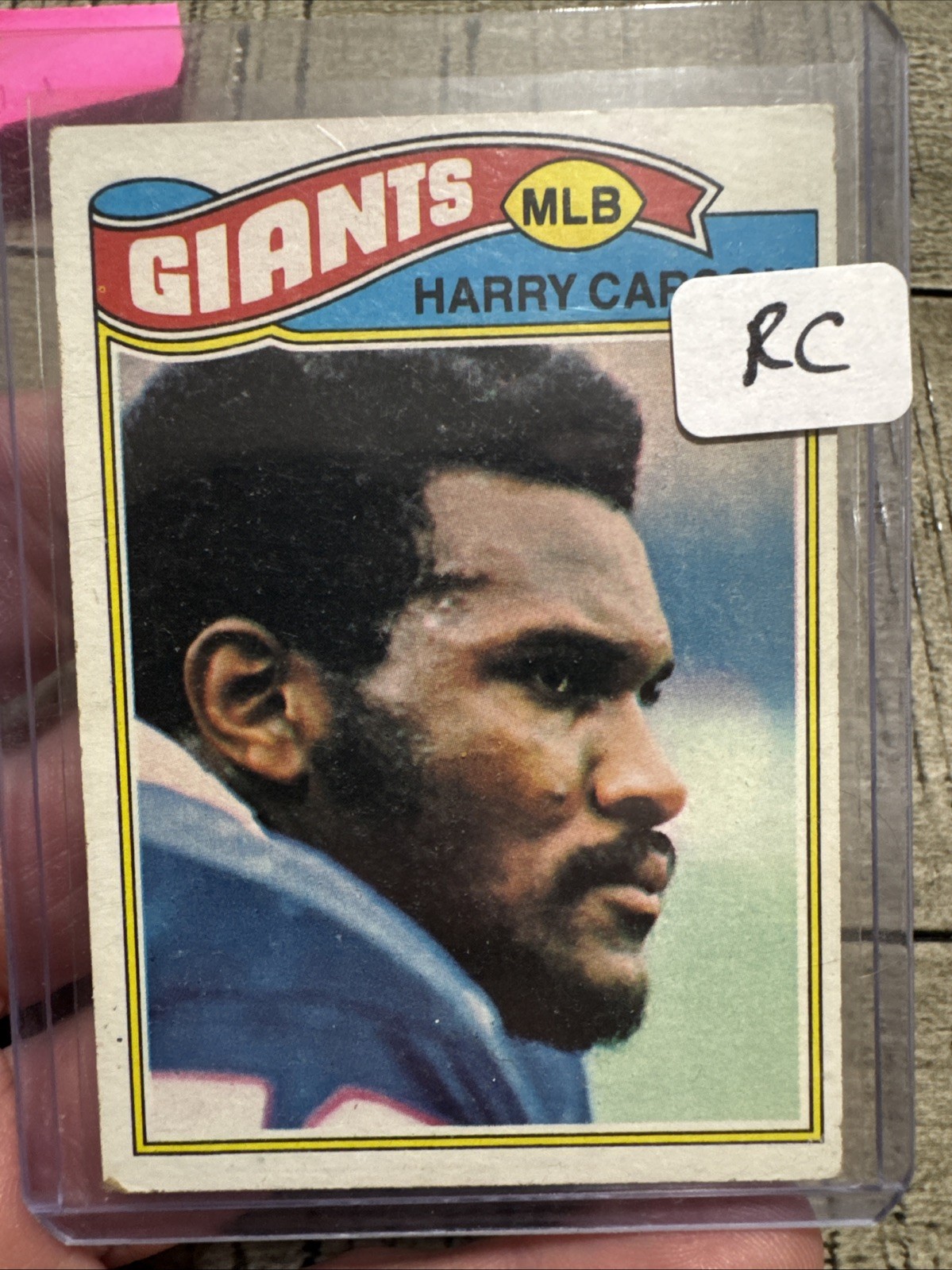1977 Topps #146 Harry Carson RC Rookie Card EX  Or Better