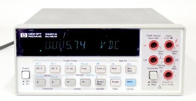 HP 34401A 6,5-stelliges Digital-Multimeter DMM Hewlett Packard getestet NUR G...