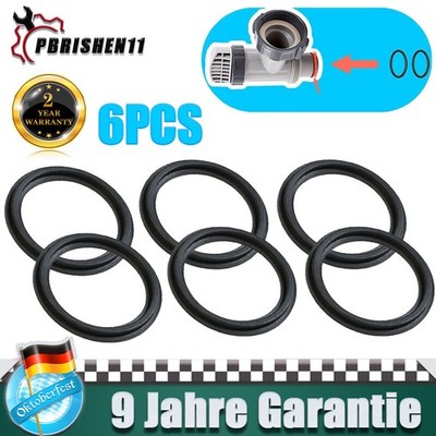 6x Ersatz Dichtung für Intex Pool 10745 für P6029 Poolschlauch Poolanschluss