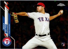 2020 Topps Chrome - Brock Burke #159 (RC)