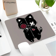 Funny Black Cat Mouse pad PC Desk Mat Table Big Mouse Pad PC Non-slip Rug z21