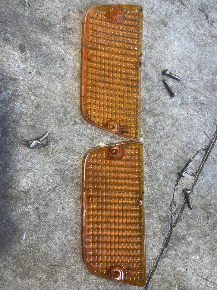 Lámpara de estacionamiento para camión Datsun 620 1972-1979 luz de giro lente derecha y derecha Foto 4 de 4