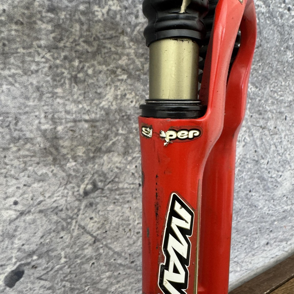 Vintage Manitou Mars Super 26in Suspension Fork 1 1/8 Threadless