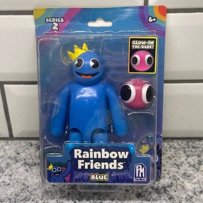 Rainbow Friends Blue Action Figure Glow in the Dark Series 2 Toy New