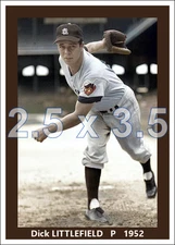 Dick Littlefield - 1952 St. Louis Browns - choose a style - colorized print