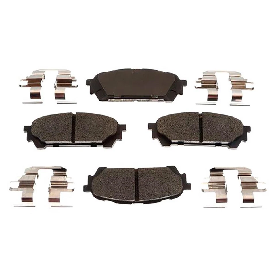 Se adapta a rotores de freno delanteros traseros y pastillas de freno de cerámica Saab 9-2X 2005-2006 - Raybestos Foto 2 de 4